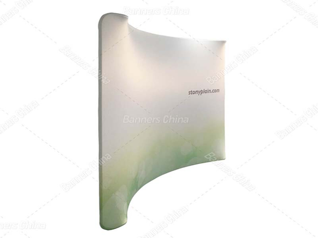 Curved Tension Fabric Display