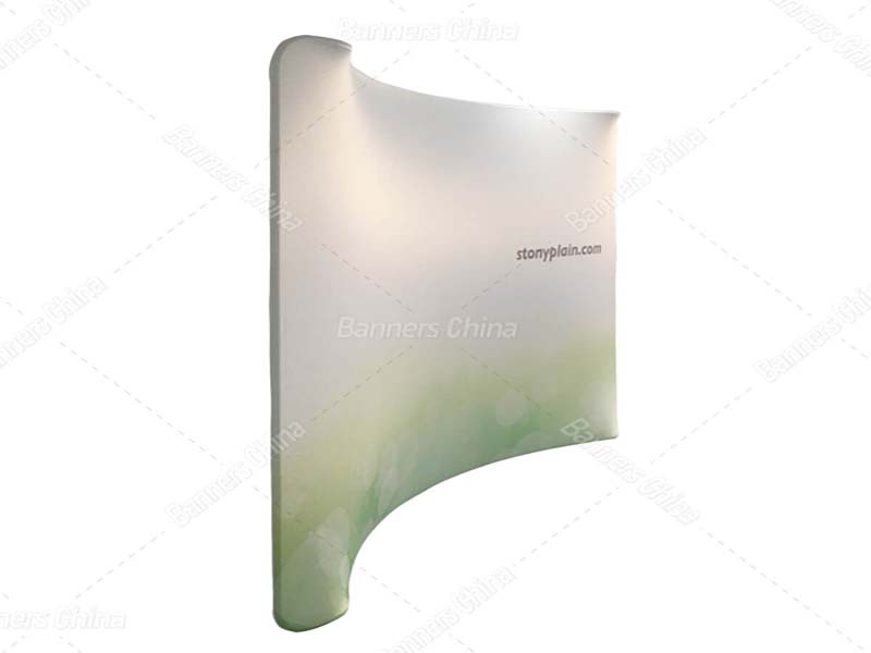 Curved Tension Fabric Display
